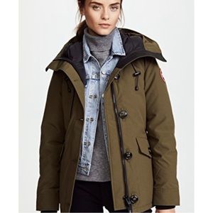 COPY - Canada Goose "Rideau" parka in military green (XS)